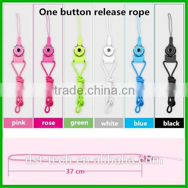 Custom promotional printed polyester nylon lanyard