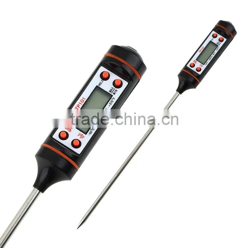 Food Cooking Thermometer Ultra Fast Instant Read Electronic Barbecue Digital Meat Thermometer