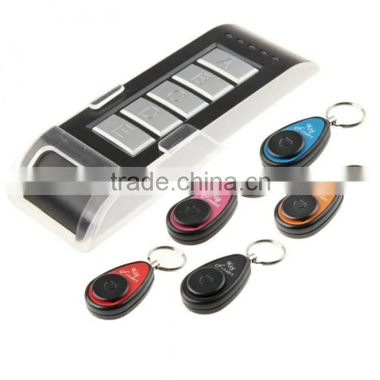 Wireless Electronic Key Finder Reminder With 5 Keychain Receivers For Lost Keys Locator Whistle Alarm Key Finder