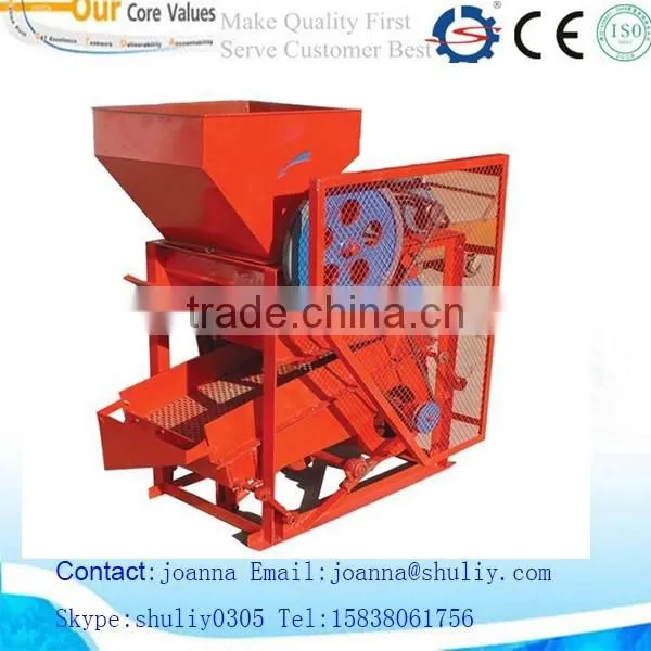 high shelling rate peanut /groundnut shell /sheller removing machine 0086-15838061756