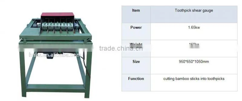 Automatic bamboo wooden chopsticksand toothpick making machine line