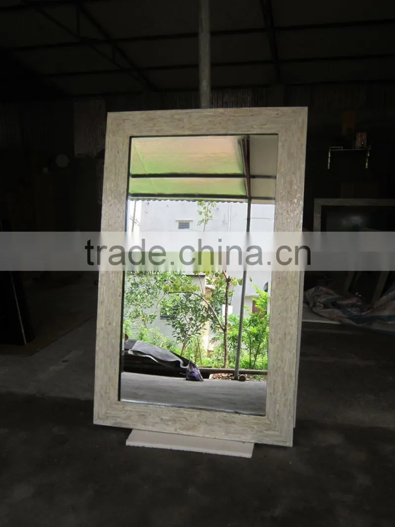 Sophisticated design mirror frame with mother of pearl inlaid made in Vietnam