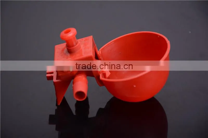 red pigeon water bowl / pigeon water feeder