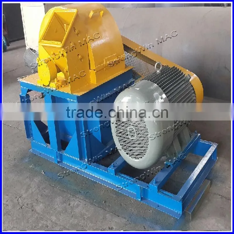 Strongwin wood chip hammer crusher hammer mill crusher wood pallet hammer crusher