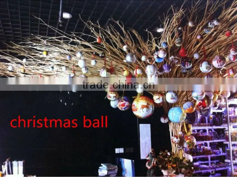 outdoor christmas lighted balls