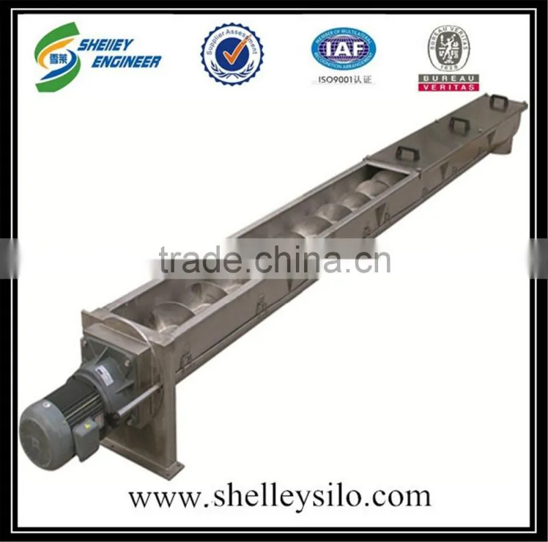 Pellet screw auger conveyor