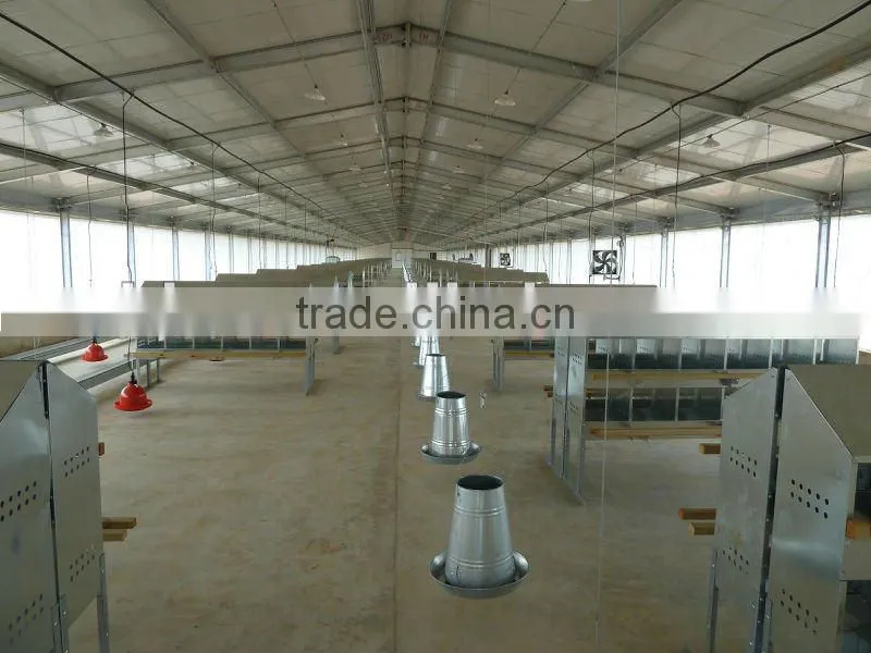 modern & economic light steel structure chicken shed