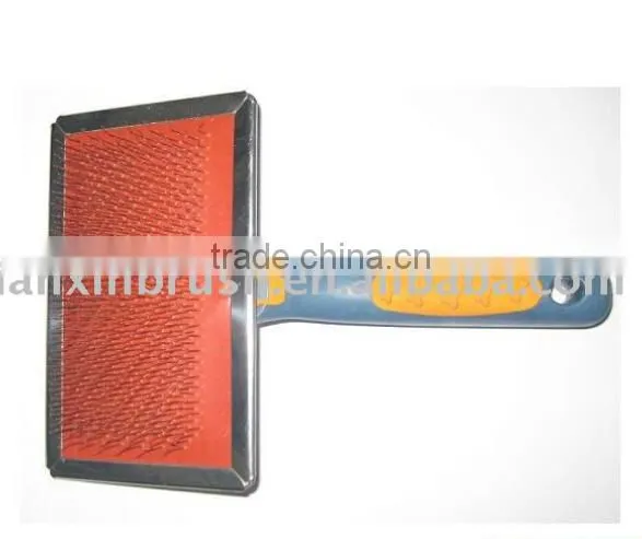 China pet supply extra big pet dog slicker brush