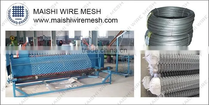 Green PVC Coated fencing chain link