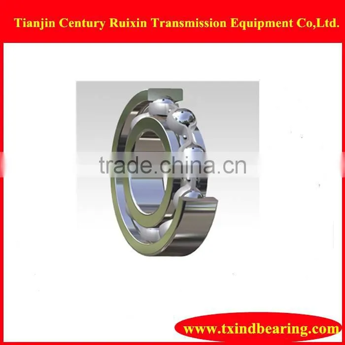 Chrome steel 6207-N deep groove ball bearing