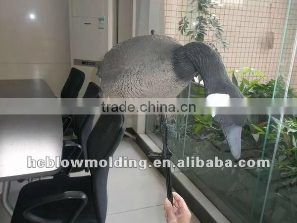 OEM blow molding Plastic EVA PE goose hunting decoy Huizhou factory