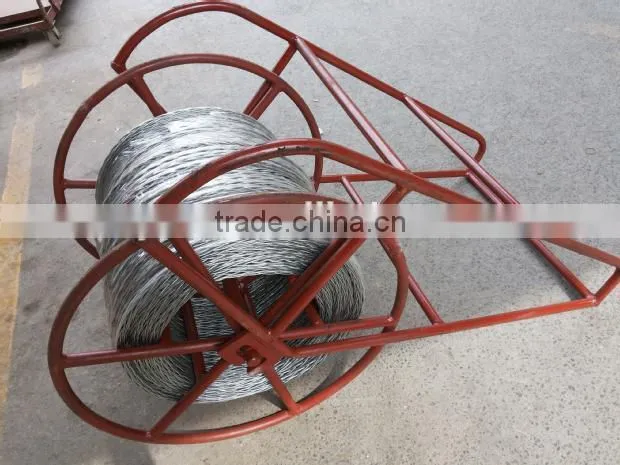Anti Twisted Pilot Rope Hexagon with 12 strands galvanized