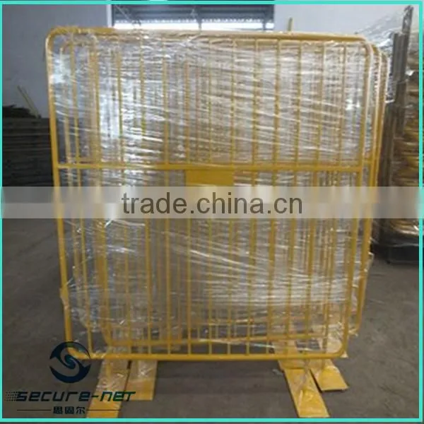 Durability Reinforcing Iron Tube Traffic Barriers Supplier Outdoor Temporary Fence