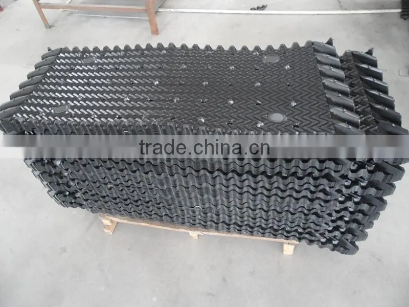 Open and closed cooling Tower Fill sheets PVC filler/ 1100/1200*500mm cooling tower filler/Original PVC Square Fill
