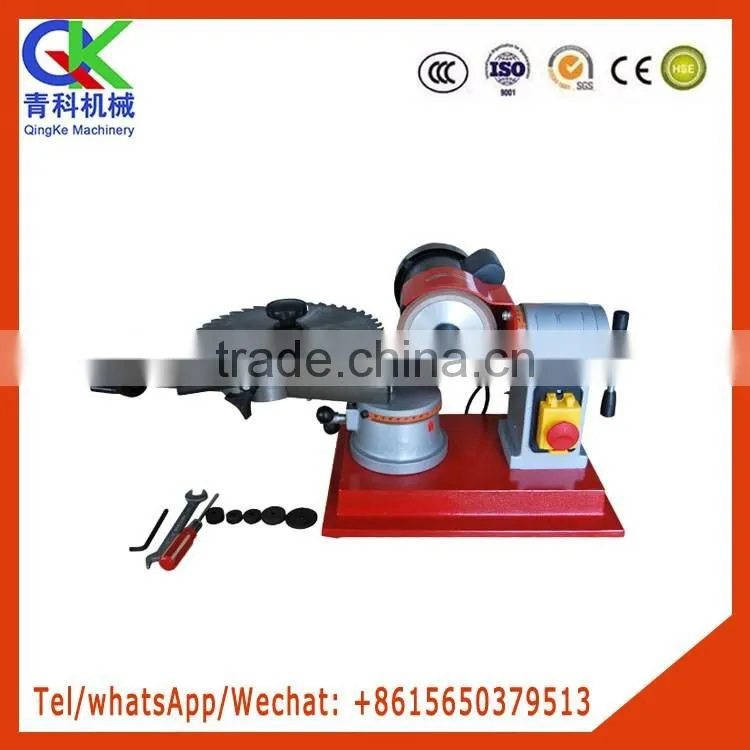 Manual gulleting machine saw blade hobbing machine