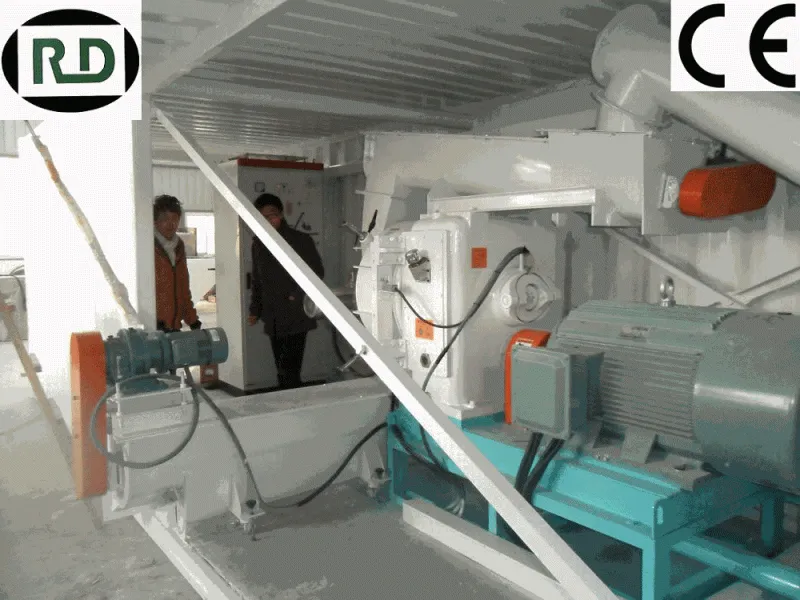 wood pellet production line