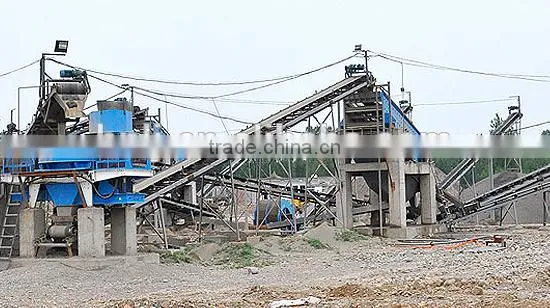 Silica sand /quartz sand crushing &screening&washing plant 20-500t/h