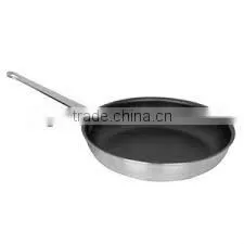 aluminum nonstick frypan outside sanded
