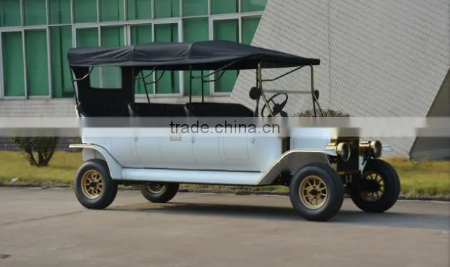 2017 Popular 5KW vintage smart electric tourist bubble car with door