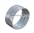 4" 6" 8" 10" 12" round simple aluminum air vent hose pipe ducting connector for indoor garden / room grower / greenhouse HVAC