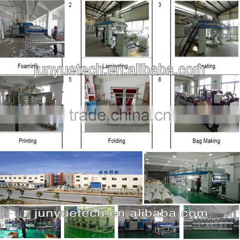 Roof reflective fabric aluminum foil laminated thermal insulation sheet radiant barrier