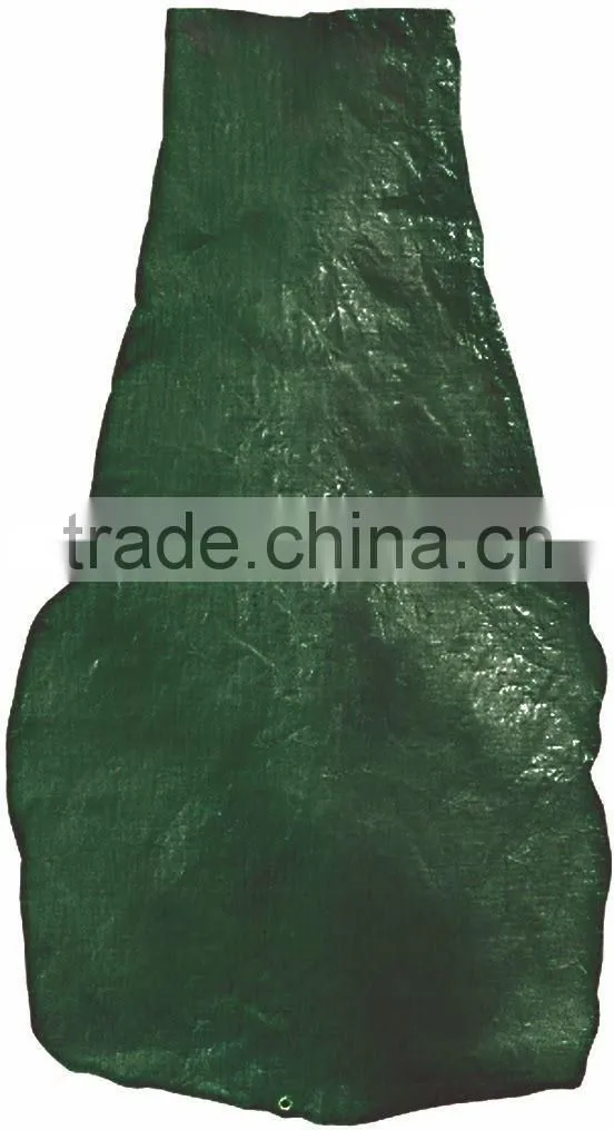 Medium Chimenea Cover,Green New Tough Woven Polyethylene