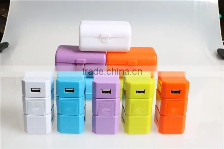 Wontravel 100% OEM USB adapter and unviersal USB travel charger with 3A USB port for hotel gift