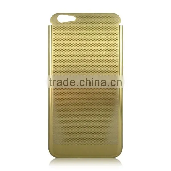 Stainless steel hollow phone case for iPhone 5 / 6 / plus