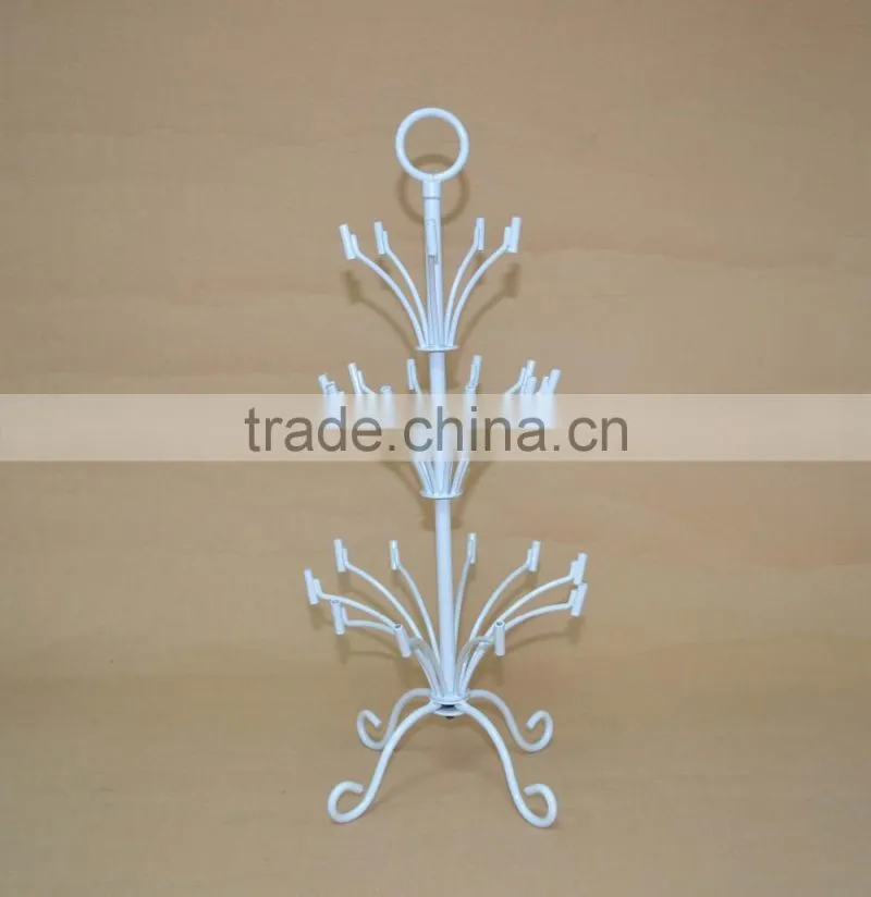 Metal rotary display for lollipops