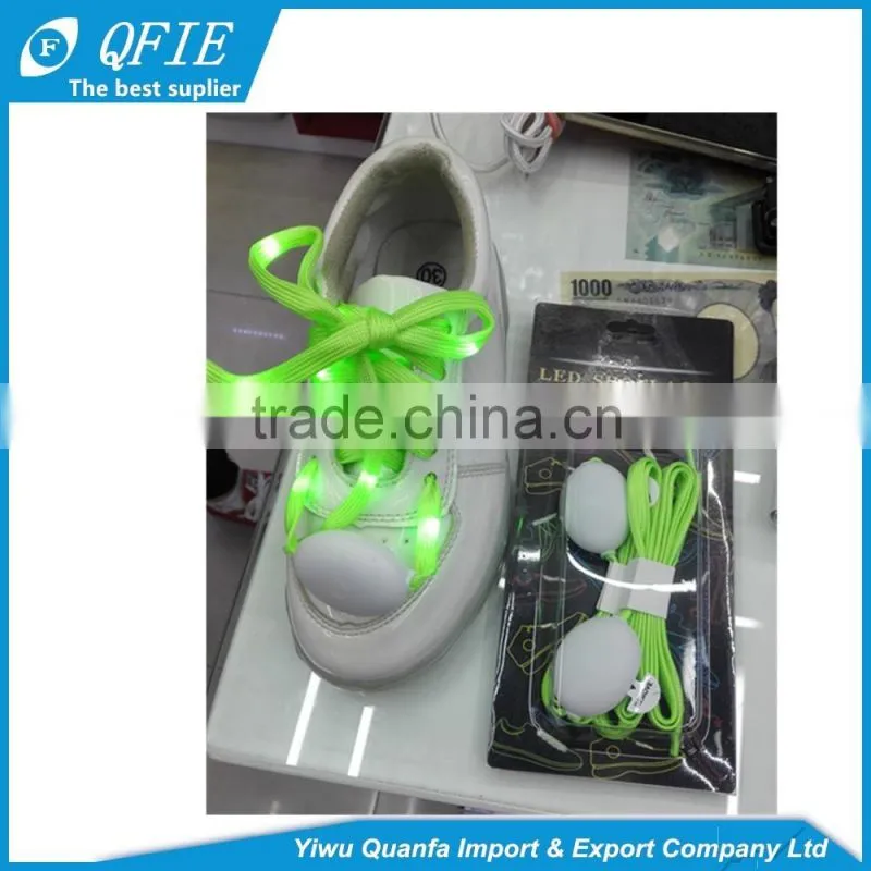 2017 wholesale Newest product cheap LED flashing shoelaces