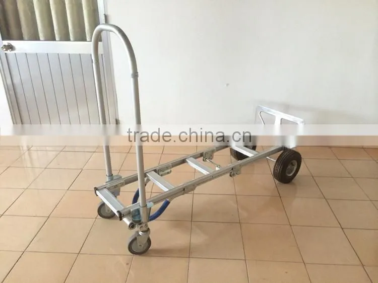 2 in 1 foldable aluminium convertible hand truck