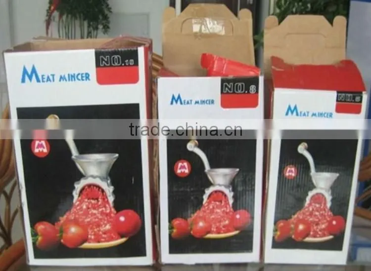 10# manual cast iron meat mincer / meat grinder