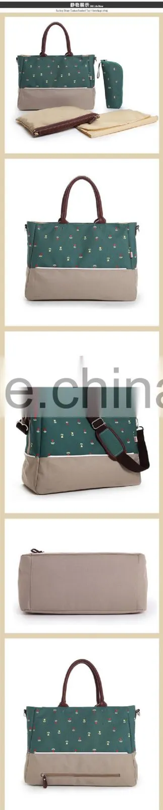 2015 New designed ladies mummy bag diaper bag