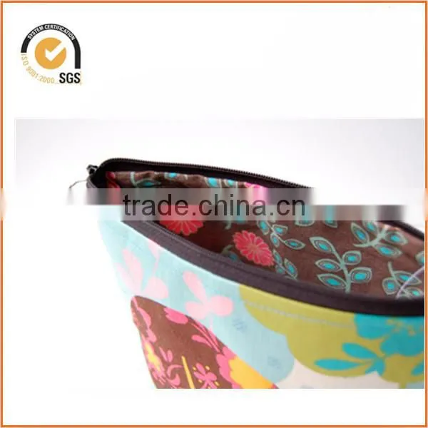 Tree and Owl Flower Print / Makeup Bag / Cosmetic / Zipper Pouch By Chiqun Dongguan CQ-H02016