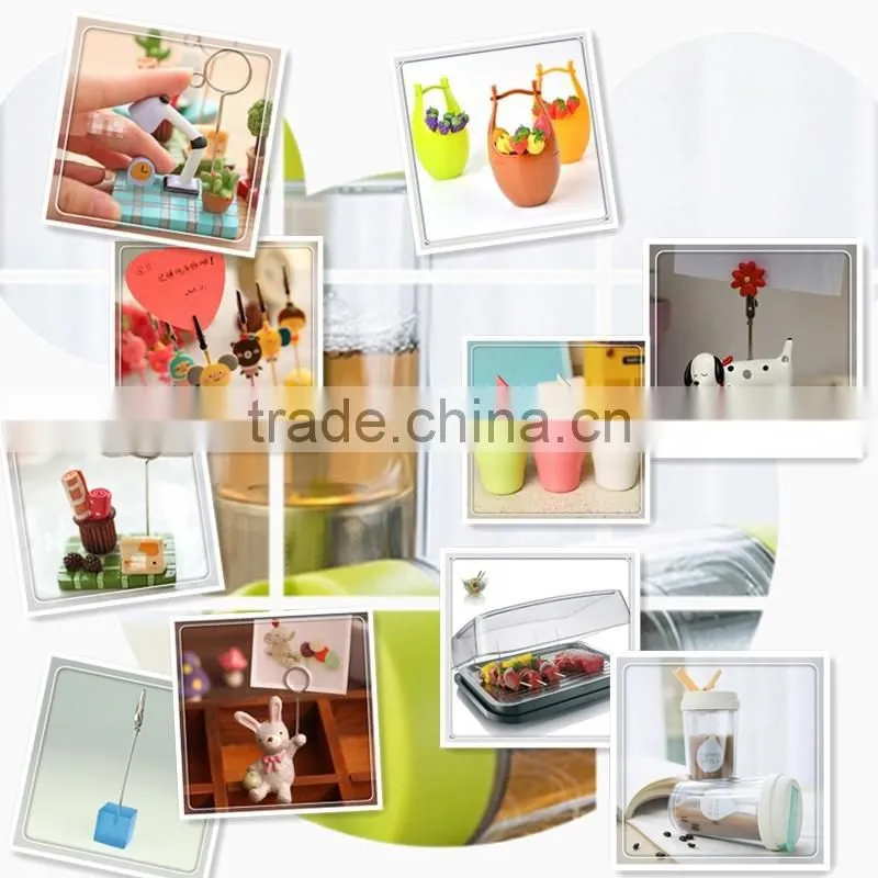 High quality cheap memo clip custom made plastic memo clip