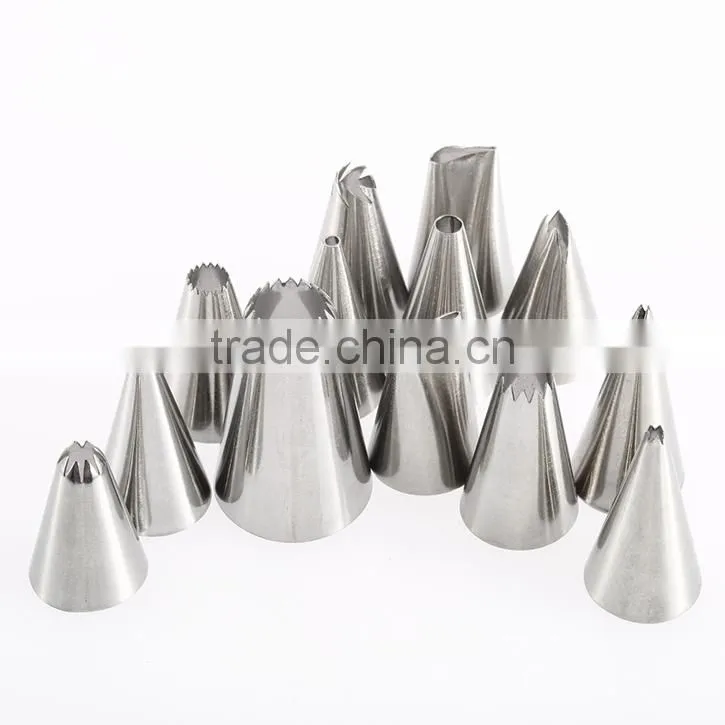 Pastry Fondant Cake Decorating Tools Sugar Craft Piping Noor Icing Nozzles Tips Set