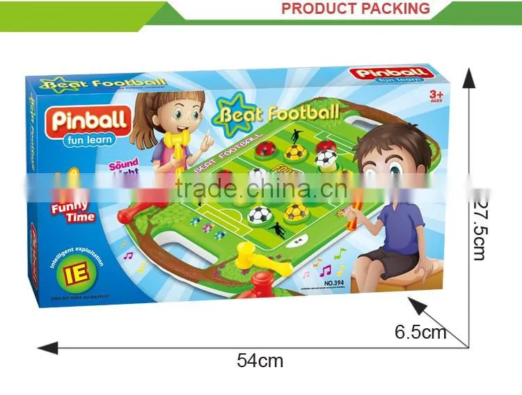 New product children mini electric hammer play a football game