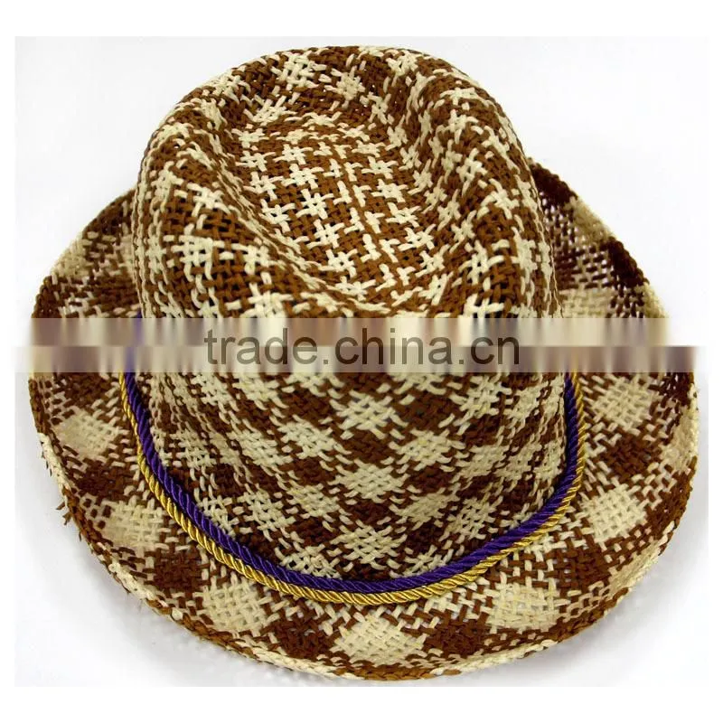 Wholesale Paper Straw Cowboy Hat Handmade For Sourcing