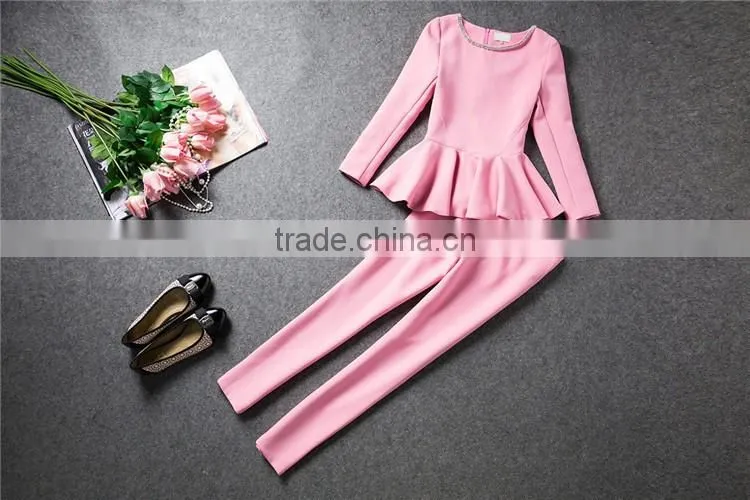 Modern design skirt suit for business women lady girl