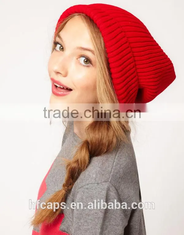 Custom Fashion 100% Acrylic Red Skullies