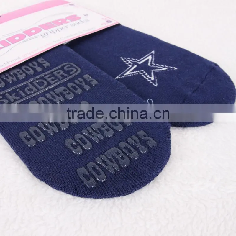 infant baby non-skid rattle socks