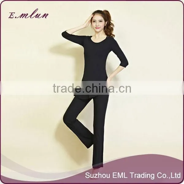 Latest summer ladies yoga suit unique design wholesale tight belly dance costume