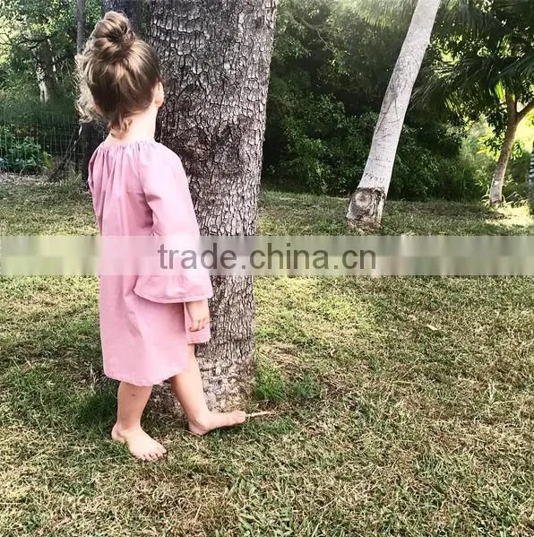 Latest Designer Cotton Skirt Kids Girl Short Dresses Matching Headband Sets