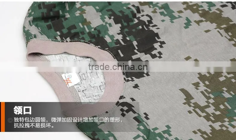 Fashion 2016 Man Casual Camouflage T-shirt Men Cotton Army Tactical Combat T Shirt Military Sport Camo Camp Mens T Shirts
