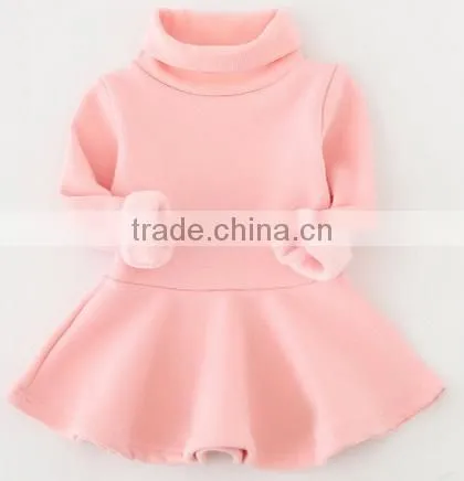 OEM Casual Latest Modern Baby Girl Winter One-Piece Dresses