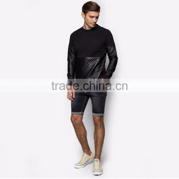 Top Quality OEM short sleeve hoodie sweatshirt