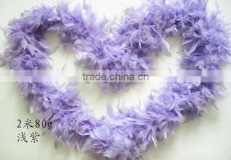Rainbow Marabou Feather Boa Wholesale