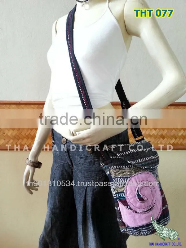 Thai Vintage HMONG woven fabrics Shoulder Bag
