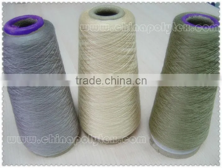 recycled yarn polyester ring spun