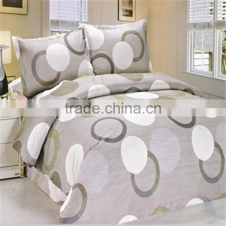 2017 new style pure cotton bedding set,China factory direct sale printing bedding set